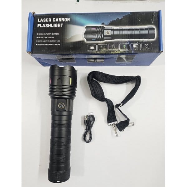 ThunderLight Pro 50000mAh Laser Cannon X03 Black