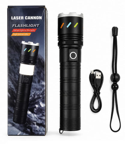 ThunderLight Pro 50000mAh Laser Cannon X03 Black