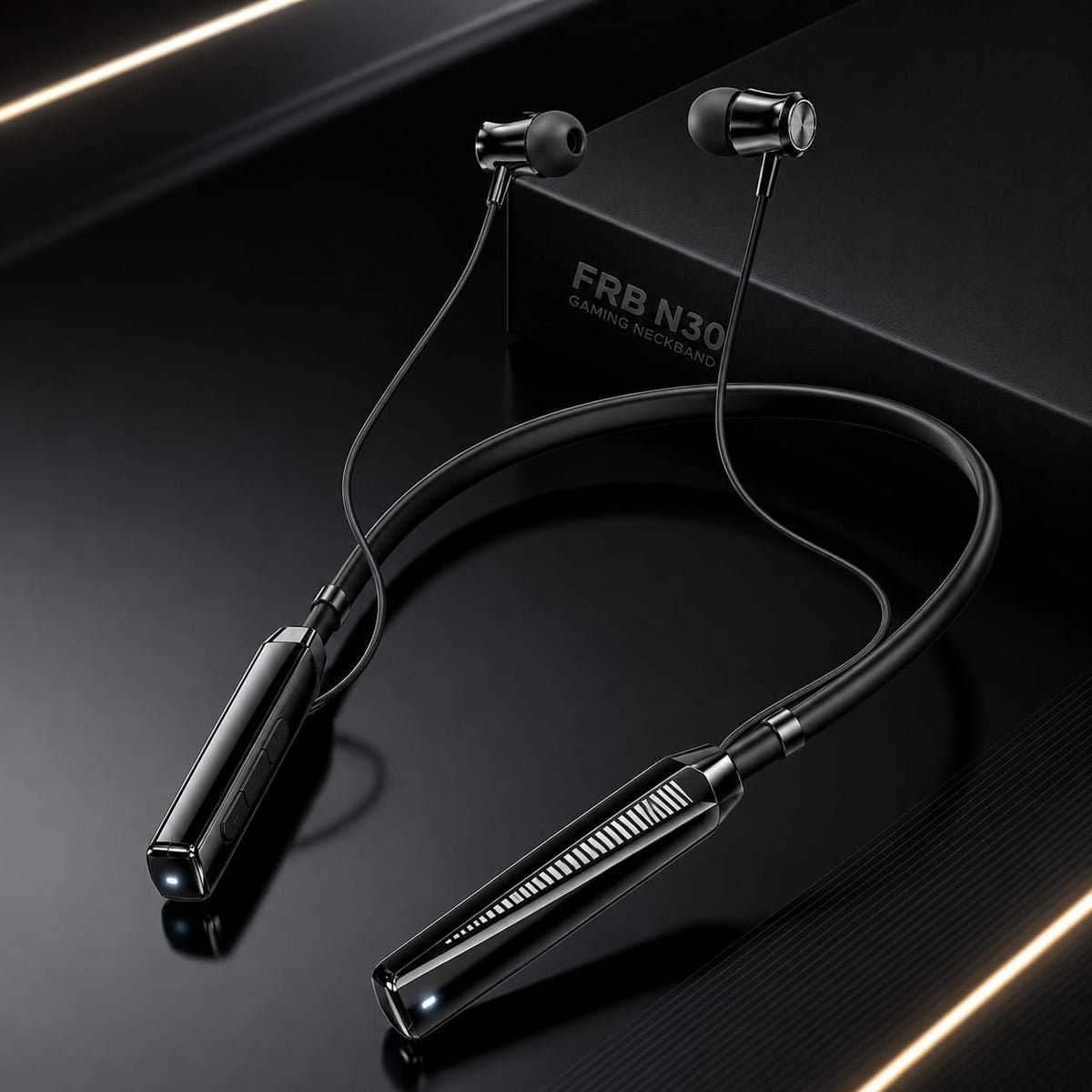 FRB N-30 320H Neckband – Bluetooth 5.3, HD Call & 5 Voice Change
