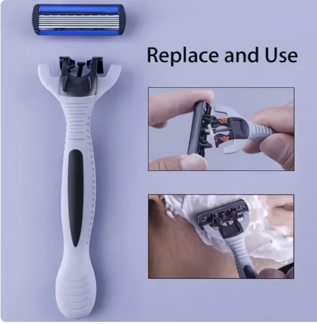 Premium 36 Pcs Razor Head – 6 Blade Smart Cutter Head