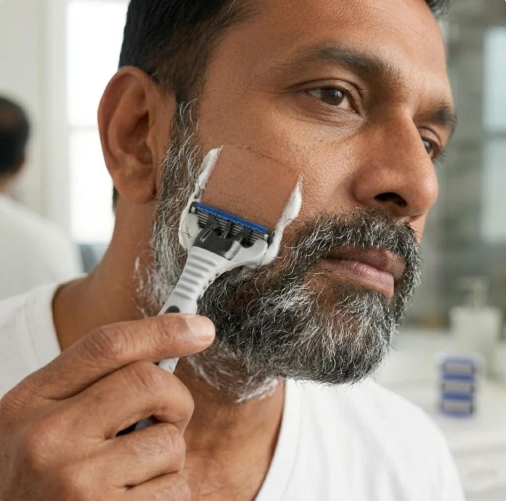 Premium 18 Pcs Razor Head – 6 Blade Smart Cutter Head