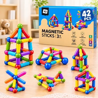 Premium Magnetic Sticks STIM - 36/42/64/84/100 Pcs