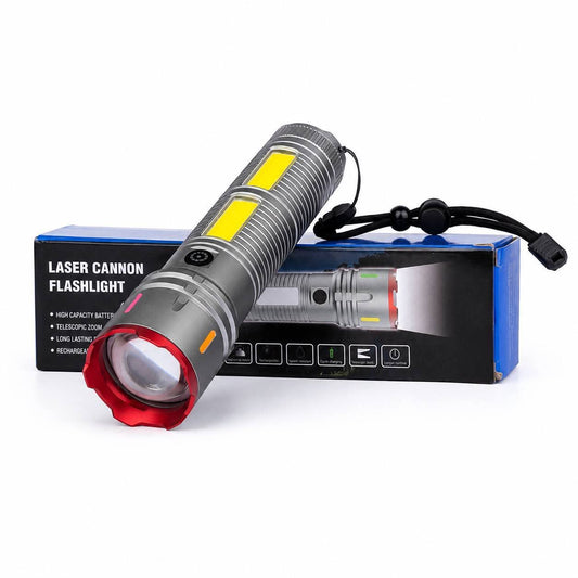 ThunderLight Pro 70000mAh Laser Cannon X03 Silver