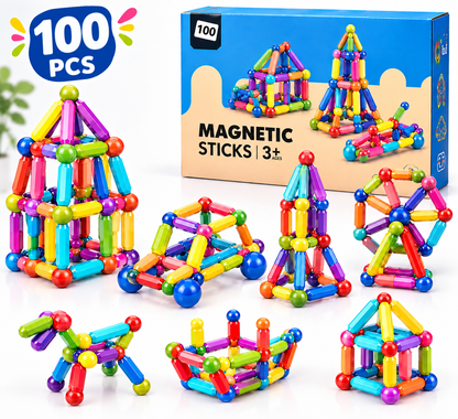 Premium Magnetic Sticks STIM - 36/42/64/84/100 Pcs