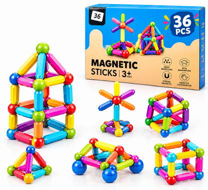 Premium Magnetic Sticks STIM - 36/42/64/84/100 Pcs