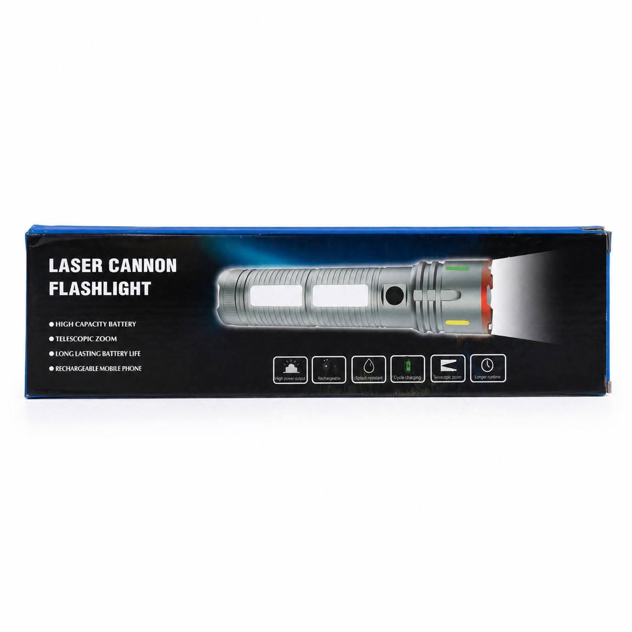 ThunderLight Pro 70000mAh Laser Cannon X03 Silver