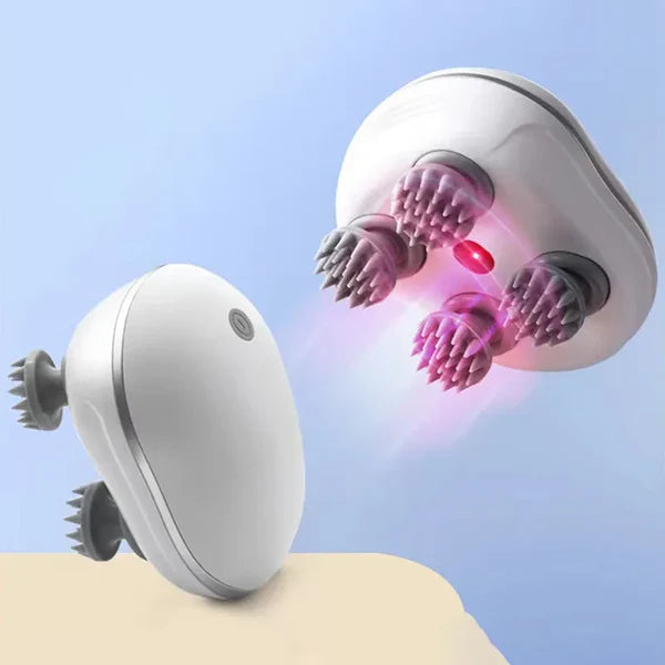 Smart Scalp Massager – রেড লাইট থেরাপি + ডিপ ভাইব্রেশন প্রযুক্তি সমৃদ্ধ